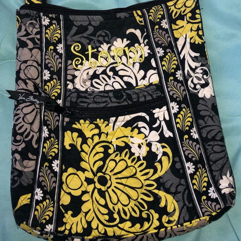 Vera Bradley bag black,yellow,white
